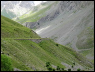 A lone rider illustrates the scale of Galibier.jpg