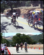 Masters 35 1-2-3 finish - Safeway's Dan Martin charges hard and almost beats Spine's Michael Hutchinson in a bike throw photo finish.jpg