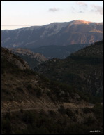 The sun setting on Mont Ventoux viewed from Col d'Ey.jpg