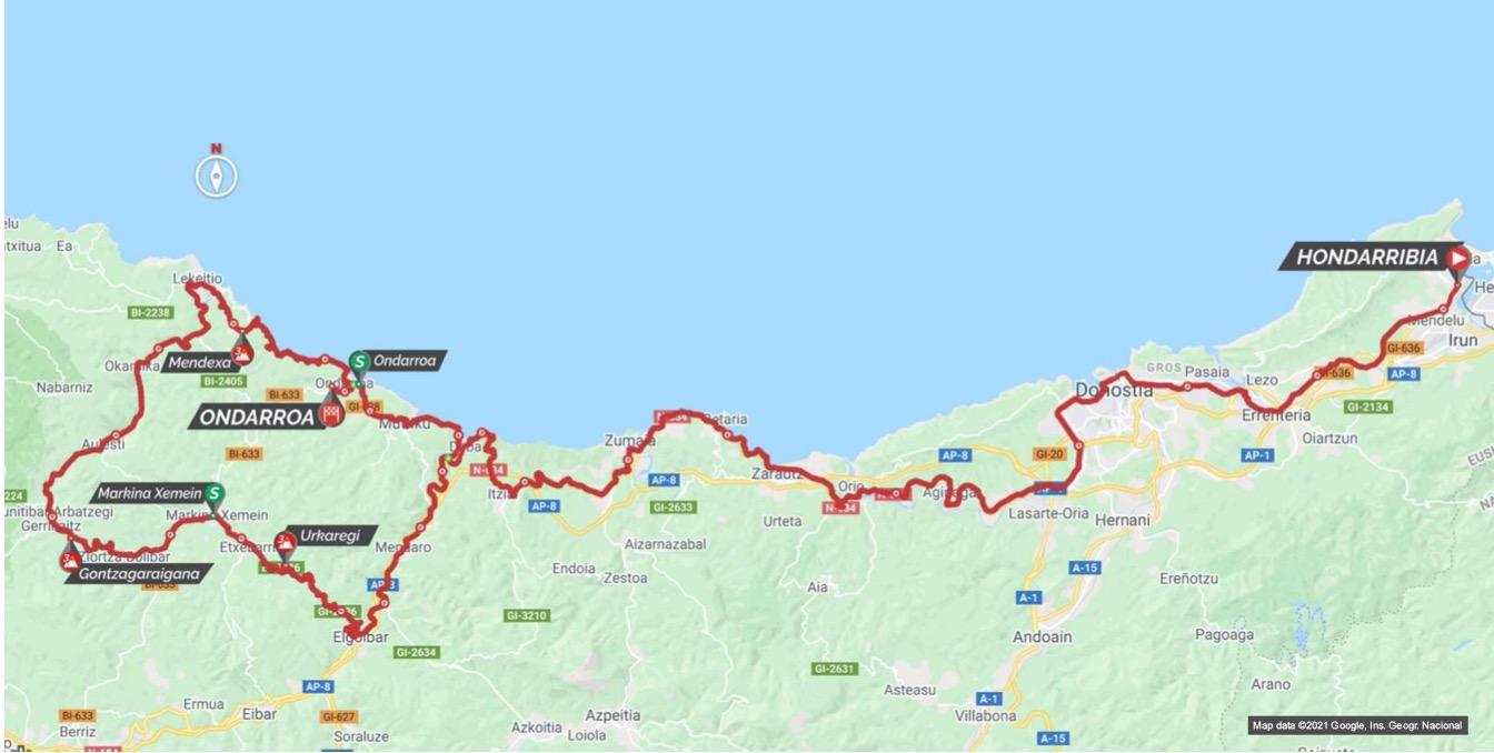 2021 Itzulia Basque Country Live Video, Preview, Startlist, Route, Results, Photos, TV aka Tour of the Basque Country