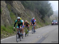 Cat 3 summit - Webcor's Ryan Murphy crests looking like he's riding a tandem.jpg