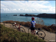 A couple hundred feet of off-road cycling to get near the point.jpg