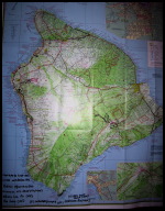 Black marked bike routes on the wall at the bikeworks shop.jpg