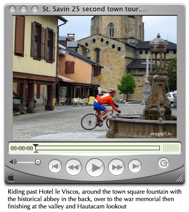 St. Savin town movie