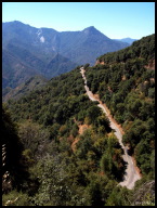 Looking down on the last switchback up to Ampitheatre.jpg