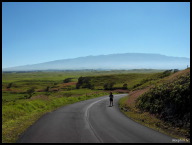 Old Mamalahoa Hwy and the highest point in the State, Mauna Kea (el 13,796').jpg
